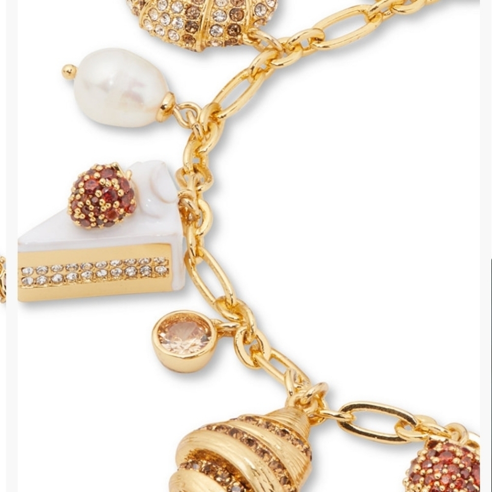 💛▪️KATE SPADE ▪️Sweet Treat Charm Bracelet - Picture 2 of 3